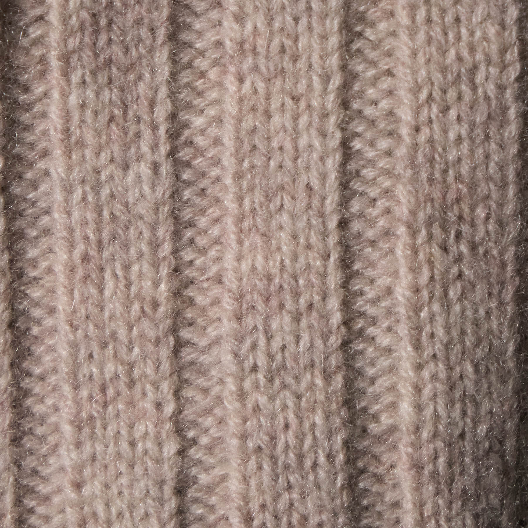 Rec Cashmere Wide Rib Zip Up Hoodie  in Soft Beige | James Perse Los Angeles