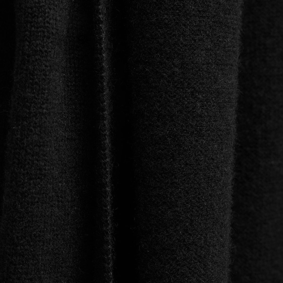 Long Cashmere Cardigan in Black | James Perse Los Angeles