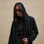 Long Cashmere Cardigan in Black | James Perse Los Angeles