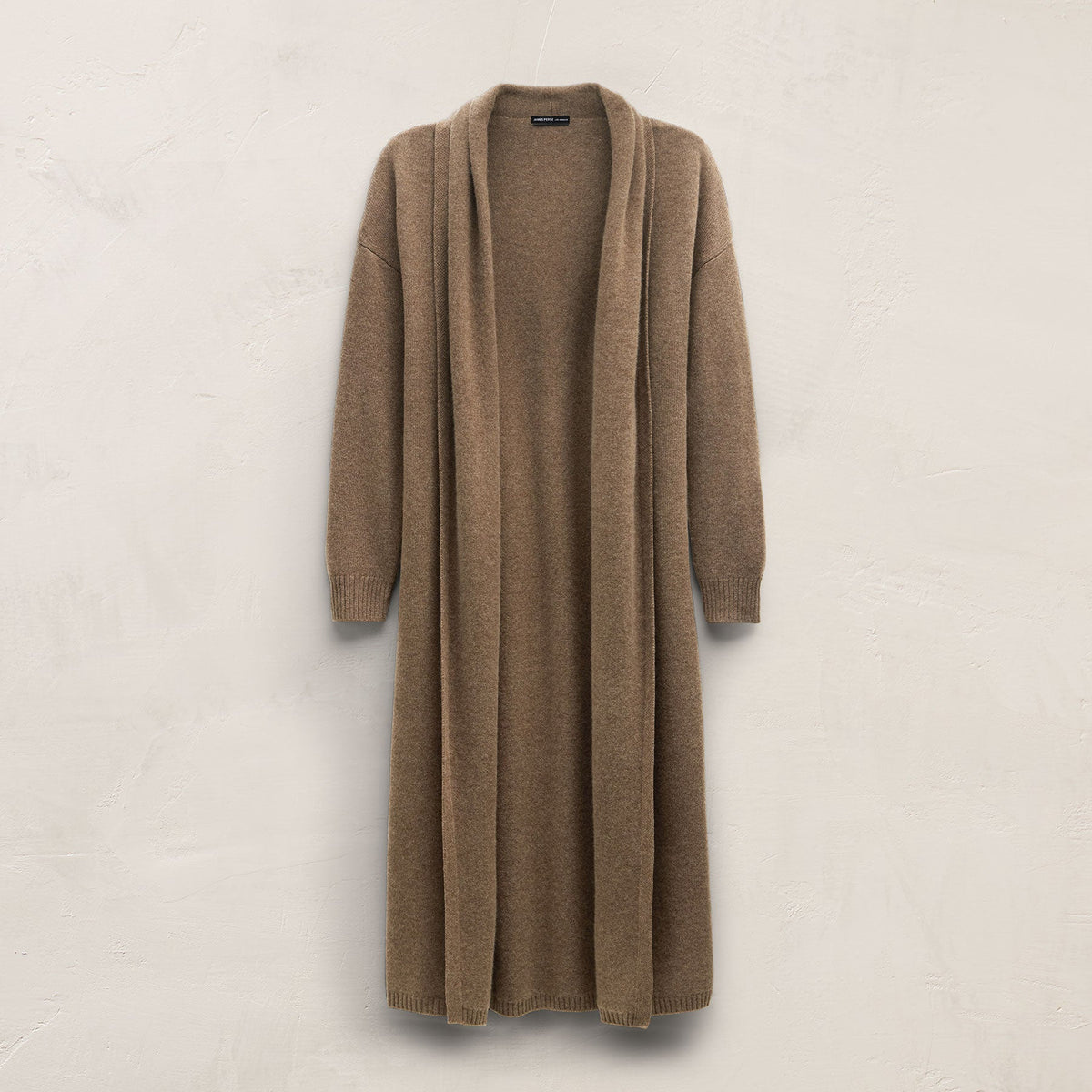 Long Cashmere Cardigan in Fox | James Perse Los Angeles