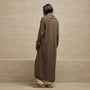 Long Cashmere Cardigan in Fox | James Perse Los Angeles
