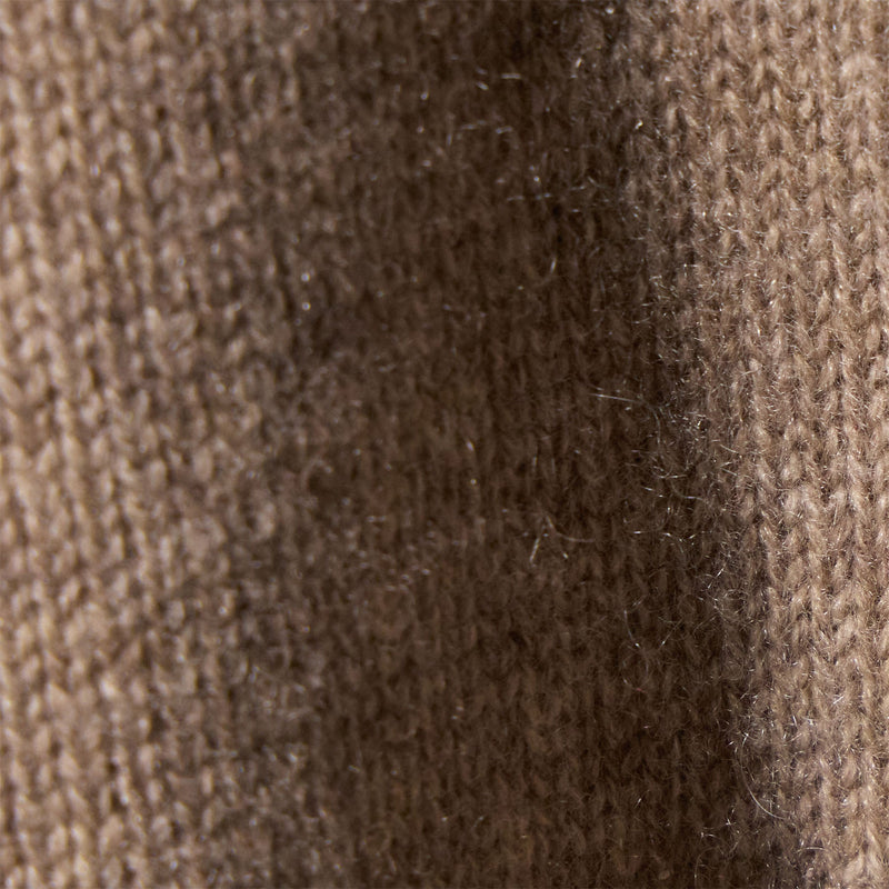 Cashmere Side Split Tunic in Coyote | James Perse Los Angeles