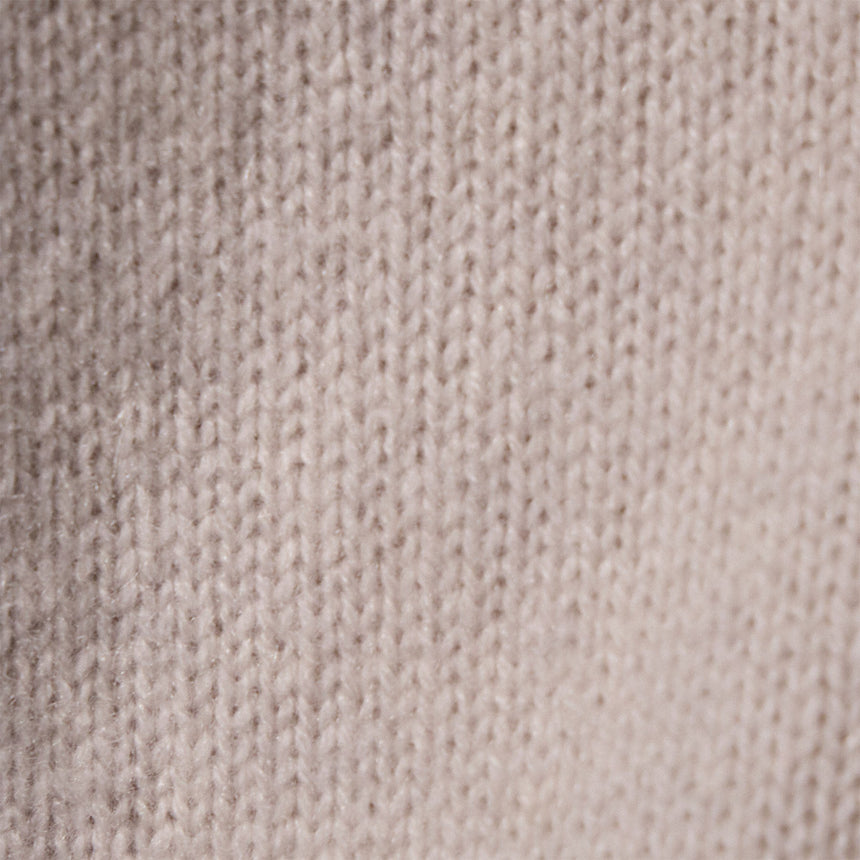 Cashmere Side Split Tunic in Pearl | James Perse Los Angeles
