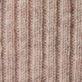 Recycled Cashmere Funnel Neck in Soft Beige | James Perse Los Angeles