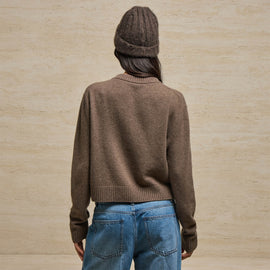 V Neck Cashmere Sweater in Fox | James Perse Los Angeles