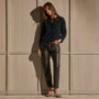 Boxy Cashmere Cardigan - Black | James Perse Los Angeles