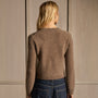 Boxy Cashmere Cardigan - Fox | James Perse Los Angeles