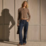 Boxy Cashmere Cardigan - Fox | James Perse Los Angeles