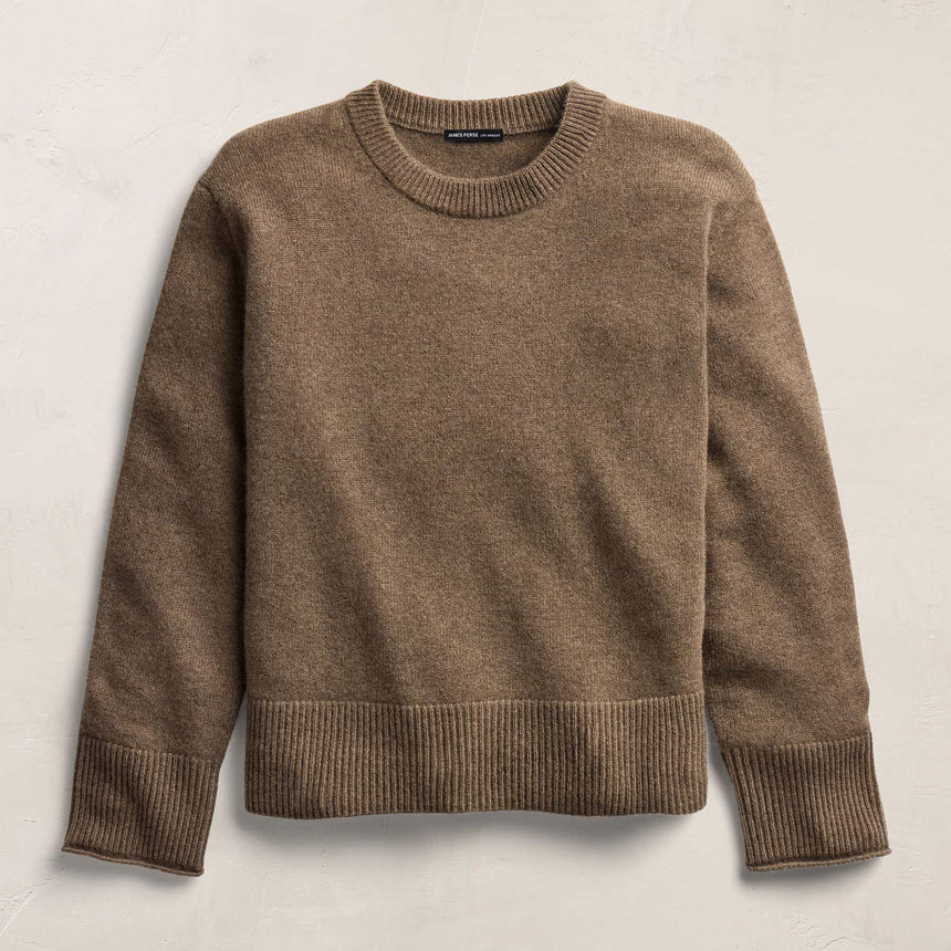 Cashmere Crew Neck Sweater - Fox