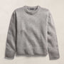 Cashmere Crew Neck Sweater - Heather Grey | James Perse Los Angeles