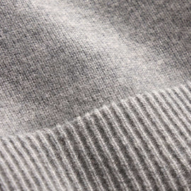 Cashmere Crew Neck Sweater - Heather Grey | James Perse Los Angeles