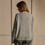 Cashmere Crew Neck Sweater - Heather Grey | James Perse Los Angeles