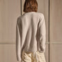 Cashmere Crew Neck Sweater in Ivory | James Perse Los Angeles