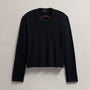 Women's Grateful Dead Crew Neck Sweater in Black/Burnt Orange | James Perse Los Angeles