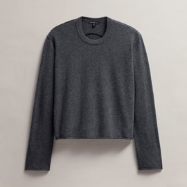Women's Grateful Dead Crew Neck Sweater in Flannel/Black | James Perse Los Angeles