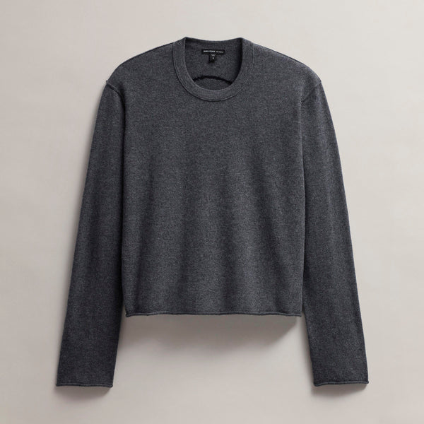 Women's Grateful Dead Crew Neck Sweater in Flannel/Black | James Perse Los Angeles