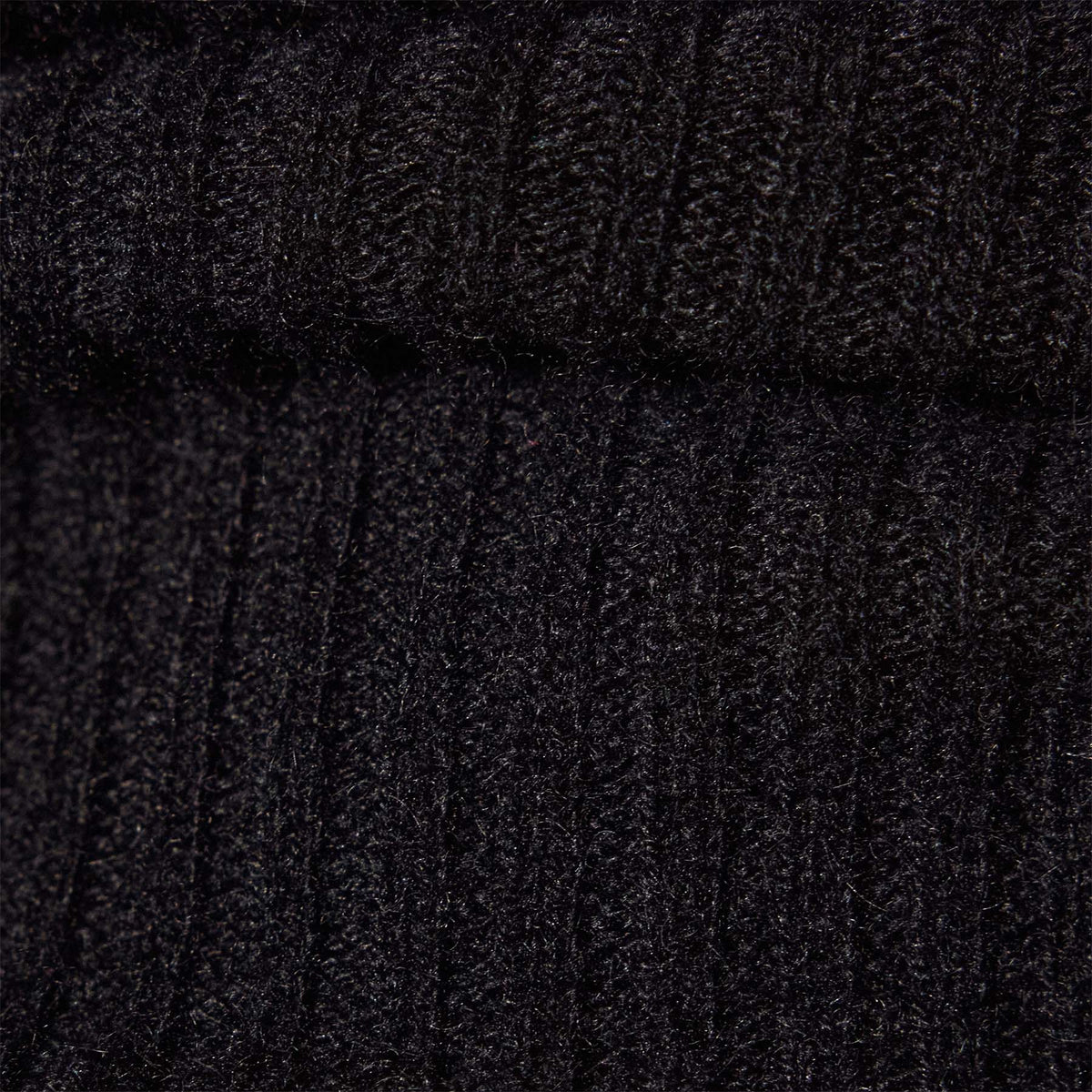 Recycled Cashmere Rib Mini Skirt in Black | James Perse Los Angeles