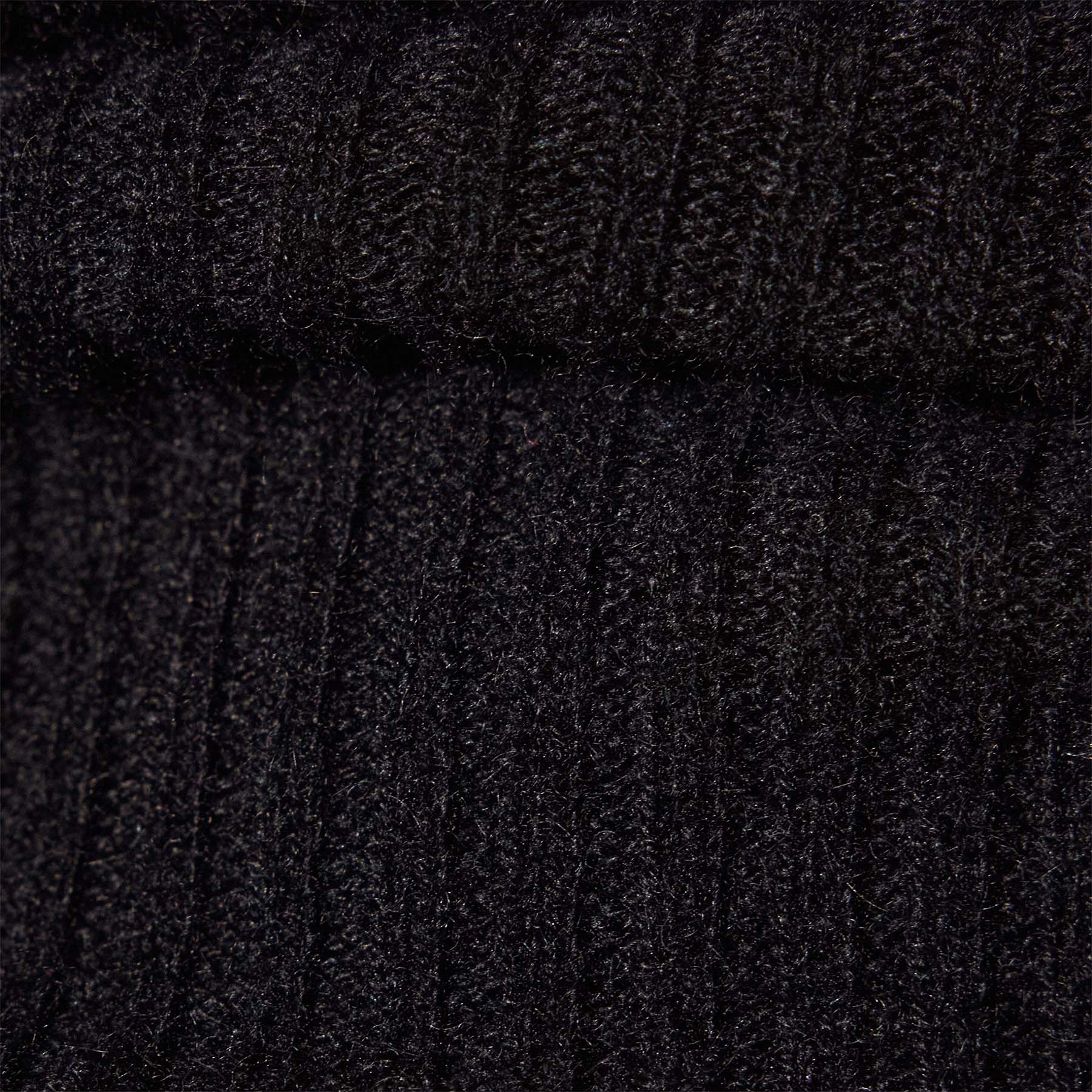 Recycled Cashmere Rib Mini Skirt in Black | James Perse Los Angeles