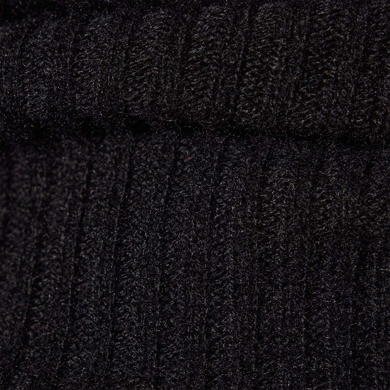 Recycled Cashmere Rib Mini Skirt in Black | James Perse Los Angeles