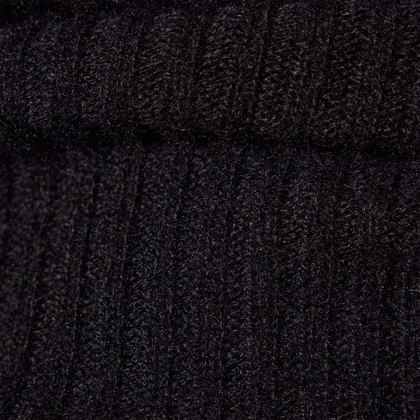 Recycled Cashmere Rib Mini Skirt in Black | James Perse Los Angeles