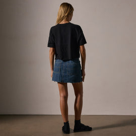Brushed Jersey Pocket Tee in Black | James Perse Los Angeles