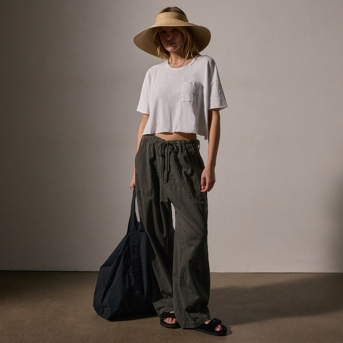 Oversized Surplus Pant - Granite Pigment