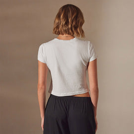 Short Sleeve Sport Tee in White | James Perse Los Angeles