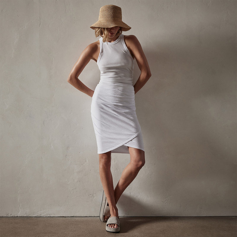 Horizon Skirt in White | James Perse Los Angeles
