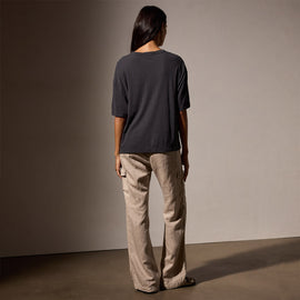 Recycled Cotton Jersey Crew in Magma | James Perse Los Angeles