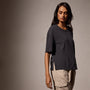 Recycled Cotton Jersey Crew in Magma | James Perse Los Angeles