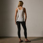 Tubular Rib Tank in White | James Perse Los Angeles