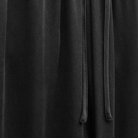 Silk Charmeuse Drawstring Pant in Black | James Perse Los Angeles