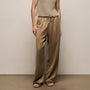 Silk Charmeuse Drawstring Pant in Honey | James Perse Los Angeles