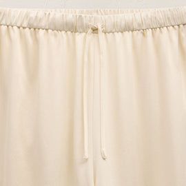 Silk Charmeuse Drawstring Pant in Ivory | James Perse Los Angeles