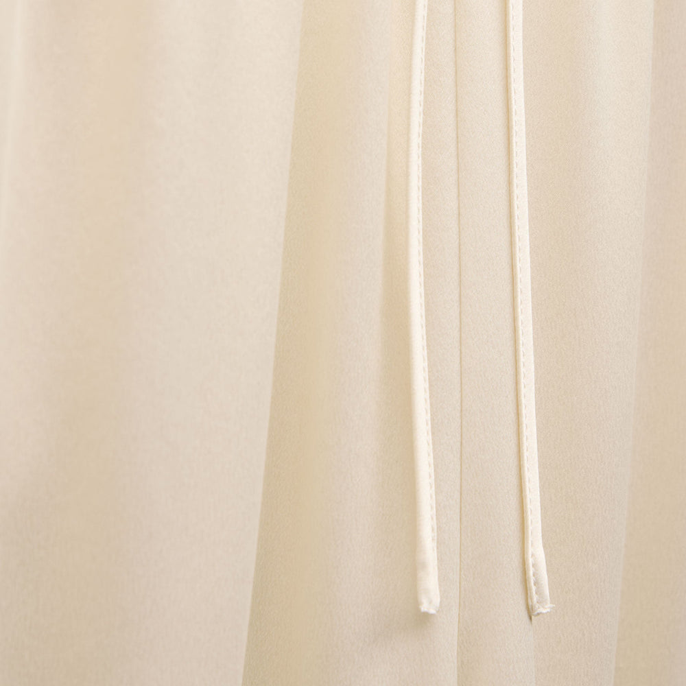 Silk Charmeuse Drawstring Pant in Ivory | James Perse Los Angeles