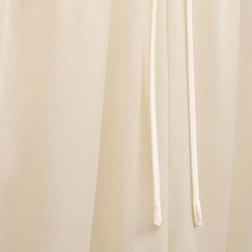 Silk Charmeuse Drawstring Pant in Ivory | James Perse Los Angeles