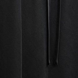 Silk Charmeuse Drawstring Skirt in Black | James Perse Los Angeles