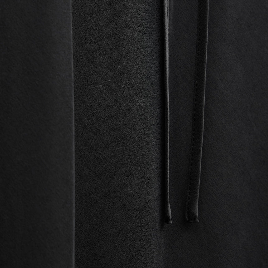 Silk Charmeuse Drawstring Skirt in Black | James Perse Los Angeles