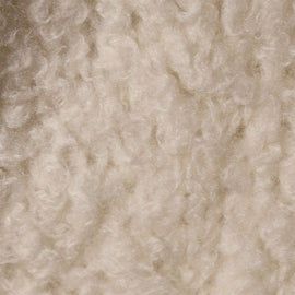 Fluffy Cashmere Zip Up Funnel Neck in Ivory | James Perse Los Angeles