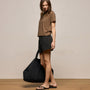 Stretch Poplin Surplus Short in Black | James Perse Los Angeles
