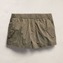 Stretch Poplin Surplus Short in Light Olive Pigment | James Perse Los Angeles