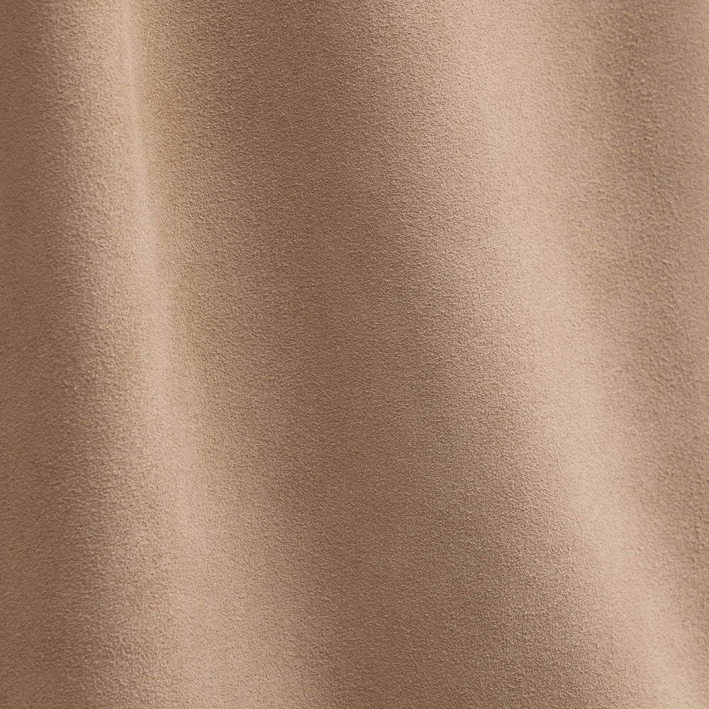 Suede Mini Skirt in Grout | James Perse Los Angeles FLAT