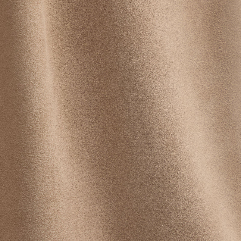 Suede Mini Skirt in Grout | James Perse Los Angeles FLAT