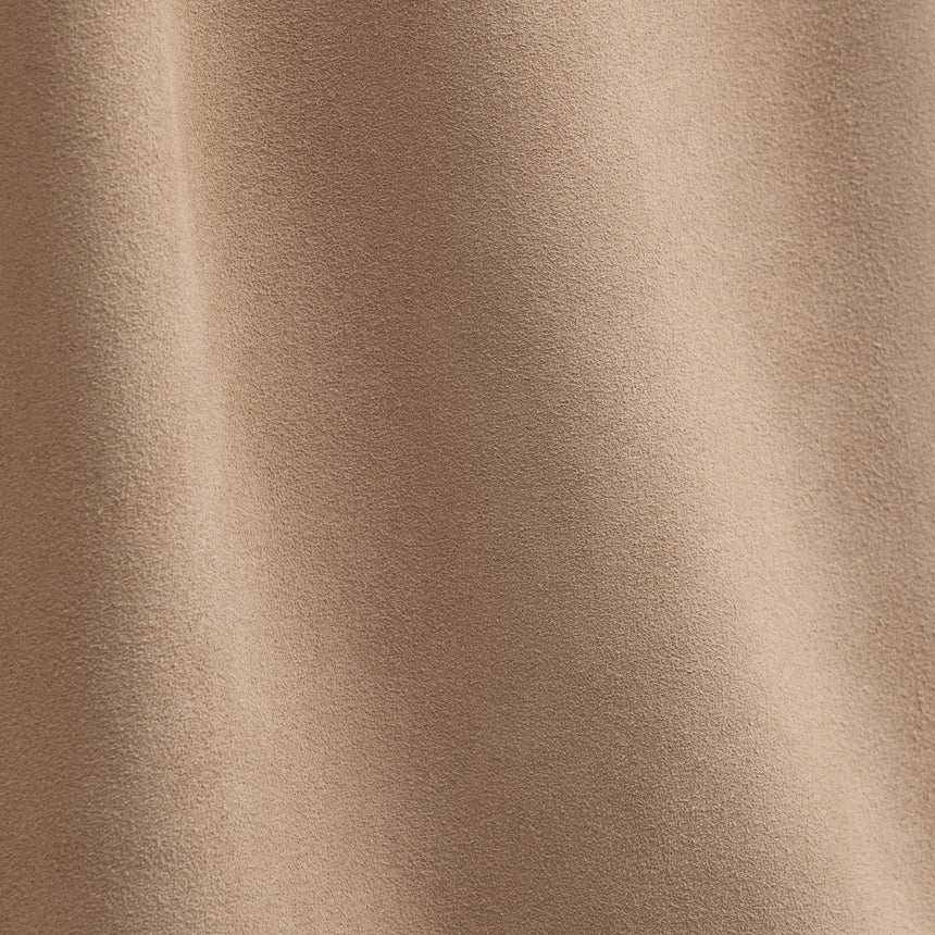 Suede Mini Skirt in Grout | James Perse Los Angeles FLAT