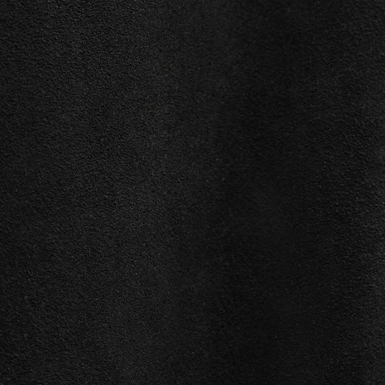 Long Suede Hooded Jacket in Black | James Perse Los Angeles