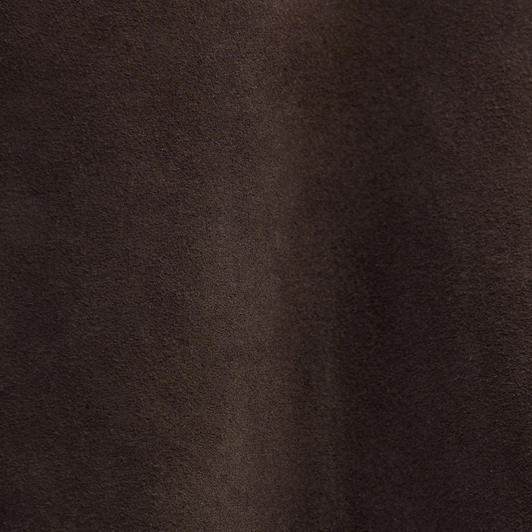 Long Suede Hooded Jacket in Kona | James Perse Los Angeles