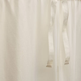 Washed Silk Wide Cuff Pant in Ivory | James Perse Los Angeles