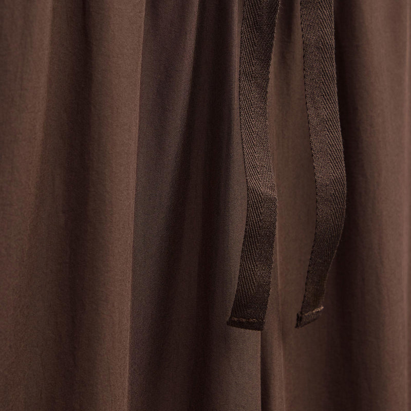 Washed Silk Wide Cuff Pant in Washed Brown | James Perse Los Angeles