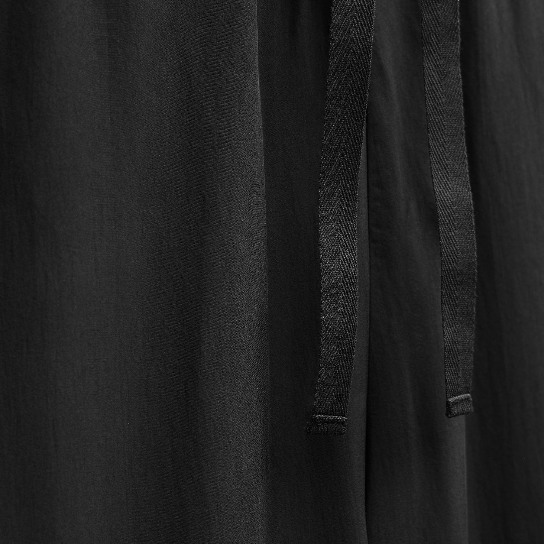 Washed Silk Wide Cuff Pant in Washed Black | James Perse Los Angeles