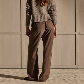 Pull On Silk Pants - Washed Brown | James Perse Los Angeles